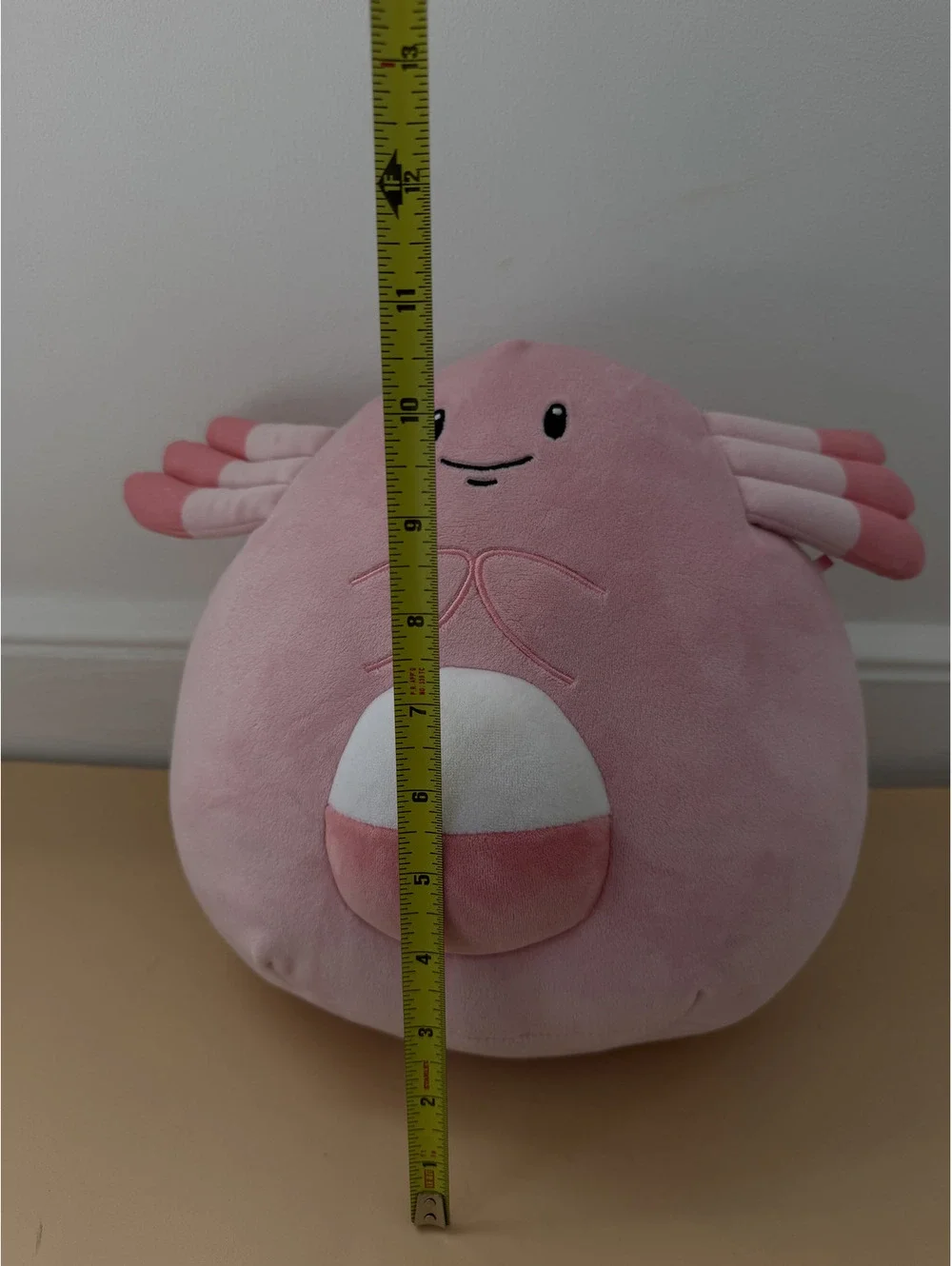 Squishmallow 12” Chansey Pokemon Center Plush + Patch Pokémon